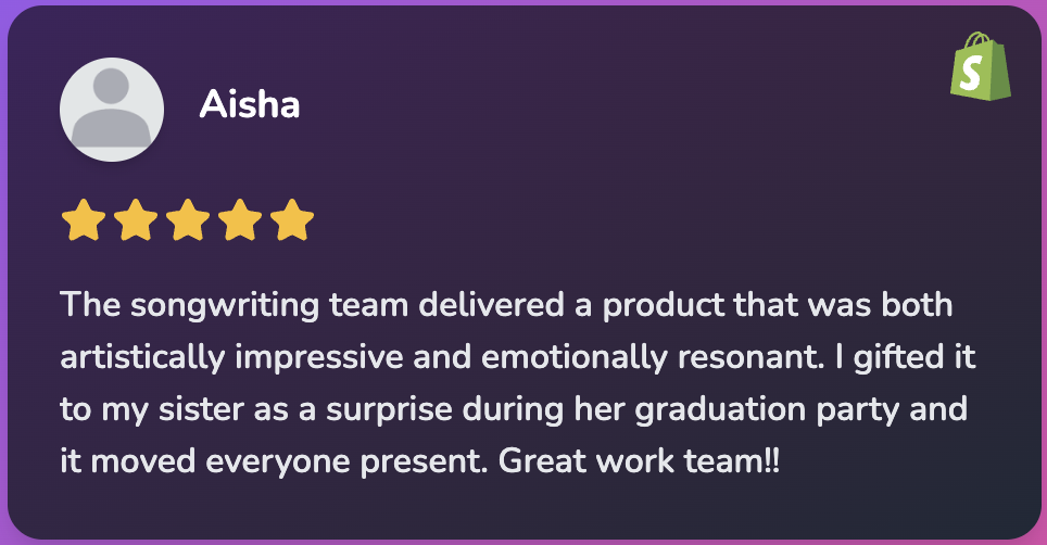 Customer Testimonial Screenshot 3