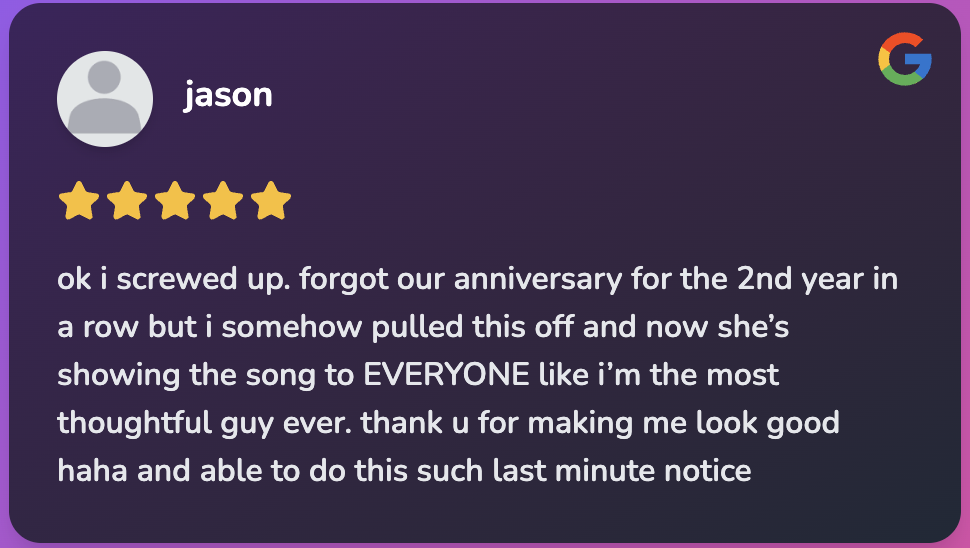 Customer Testimonial Screenshot 7