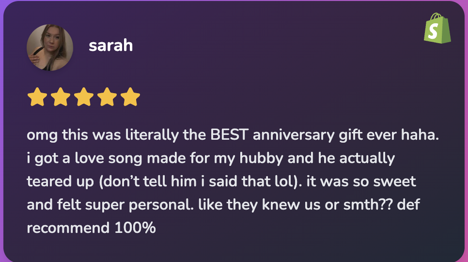 Customer Testimonial Screenshot 8
